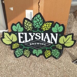 Elysian Brewing Metal Sign